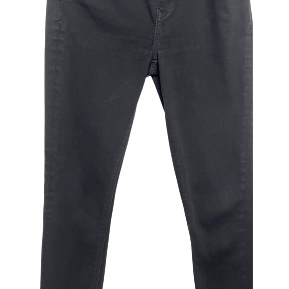 Express Women's Mid-Rise Black Jeans Ankle Legging Stretch 5 Pocket Size 4 - Picture 4 of 15